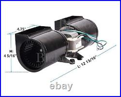 Replacement Fireplace Blower Kit for Heat-N-Glo, Hearth and Home, Quadra Fire