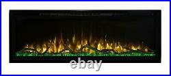 SPS-60B Modern Flames 60 Spectrum Slimline Linear Electric Fireplace