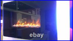 Senso Fireplaces LED Electric Wall Mounted Fire Full Remote Control