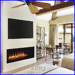 Superior DRL6542 Linear Direct Vent Gas Fireplace with Porcelain Interior & Remote