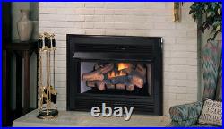 Superior Vent Free Gas Fireplace Insert Surround, Remote & Blower Included