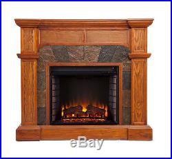 TV Stand With Fireplace Electric Corner Media Center Indoor Wall Logs Console