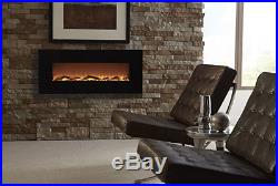 Thin Wall Heater Fire In Mount Electric Apartment Fireplace For Bedroom Dorm NEW