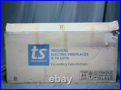 Touchstone 80004 The Sideline 50 50 Recessed Electric Fireplace 5k BTU 120v New