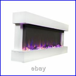 Touchstone 80033 Chesmont 50 Wall Mounted Electric Fireplace White