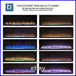 Touchstone Sideline Elite Smart 50 WiFi-Enabled Recessed Electric Fireplace