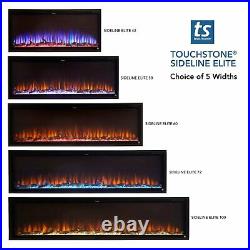 Touchstone Sideline Elite Smart 50 WiFi-Enabled Recessed Electric Fireplace