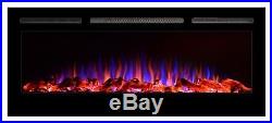 Touchstone Sideline Recessed Mounted Electric Fireplaces (50 Inches) 50 Inches