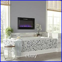 Touchstone The Sideline 36 80014 36 Recessed Electric Fireplace