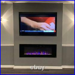 Touchstone The Sideline 60 80011 60 Recessed Electric Fireplace