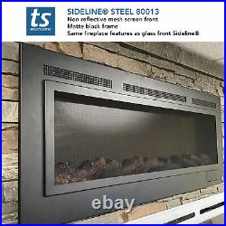 Touchstone The Sideline Steel Mesh Screen 80013 50 Recessed Electric Fireplace