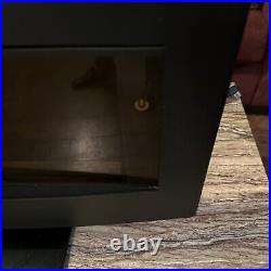 Twin Star 34HF600GRA Wall Hanging electric fireplace Touch Screen TESTED