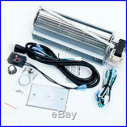Universal Blower Fan Kit (Motor at right) for Stove or Fireplace only