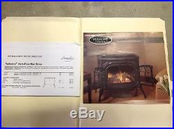 Vermont Castings Radiance Vent Free Gas Stove Classic Black Cast Iron USA Made