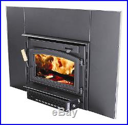 Vogelzang Colonial Wall Mount Wood Burning Fireplace Insert